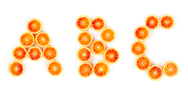 l'arancia frutto  simbolo delle vitamine