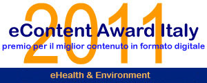logo Econtent Aword Italy 2011 - sezione eHealth & Environment - Ambulatoriprivati.it