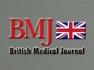 acronimo del british medical journal con bandiera inglese