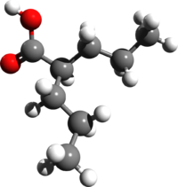 Valproic acid 3d structure