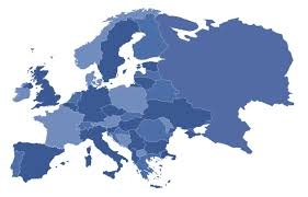 immagine relativa alla cartina dell'europa