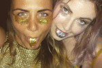 Glitter sulla lingua per i selfie: la moda che avvelena