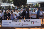 Prevenzione e terra rossa, al Foro Italico torna Tennis & Friends