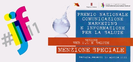 menzione speciale ricevuta al festival internazionale di Perugia con Ambulatoriprivati.it