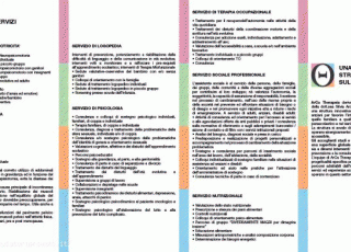 Panoramica sulle attività della struttura