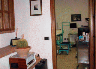 La sala visita primo piano