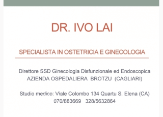 STUDIO MEDICO OSTETRICIA E GINECOLOGIA DEL DOTTOR IVO LAI
TELEFONO: 328/5632864