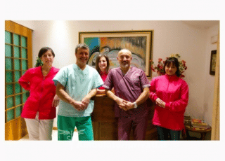 Staff dello studio dentistico Sacripante