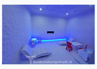 Stanza del sale per haloterapia