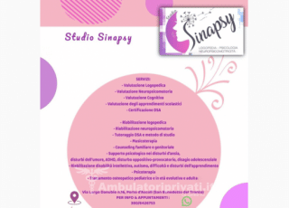 Servizi attivi presso lo Studio Sinapsy