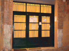 ingresso della sede di via Cimarra di Roma