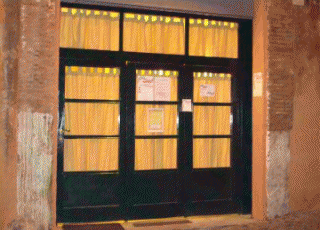 ingresso della sede di via Cimarra di Roma