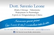 Dr. Saverio Leone Medico-Chirurgo Dentista Odontoiatra